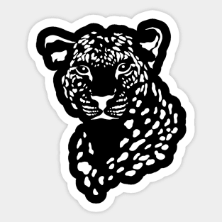 Leopard Sticker